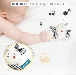 Черно-Бяла Дрънкалка Крава Sensillo