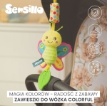 Цветен Висулка За Детска Количка – Птичка Sensillo
