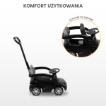 Количка за яздене с родителски контрол Land Rover Caretero Toyz