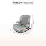 Irbis I-Size Седалка 125–150 См Caretero