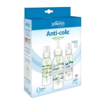 Бебешки шишета Dr.Brown's Natural Flow Anti Colic Options+ Narrow, 250 мл., 3 бр.