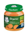 Gerber- пюре от тиква и сладък картоф 125гр