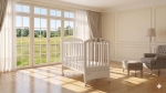 Бебешко легло  Bambino Casa Bella cot bianco-grigio