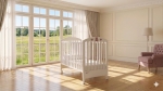 Бебешко легло  Bambino Casa Bella cot bianco-rosa