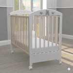 Бебешко легло  Bambino Casa Bella cot naturale-grigio