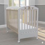 Бебешко легло  Bambino Casa Bella cot bianco-tortora