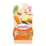 Babybio Био Меню с Пуешко и Ориз 8м. 2x200g