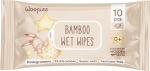 Мокри кърпички Woopies Bamboo 10бр