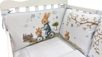 Луксозен спален комплект Bambino Casa Rabbit 10ч