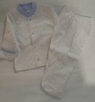 Детски комплект блузка с ританки Baby Bebitof 100% памук 0м+ 02