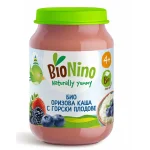 BioNino Био пюре Оризова каша с горски плодове 4м. 190г