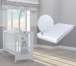 Бебешко креватчe  BonBon grigio+ ПОДАРЪК матрак Primavera Baby Luxe