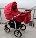 Adbor-Бебешка количка 2в1 Zipp цвят:червен
