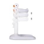 Помощна стойка за къпане с опора Пате бяло