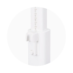 Помощна стойка за къпане с опора Пате бяло