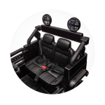 Акумулаторен джип Toyota FJ Cruiser черен EVA гуми