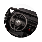 Акумулаторен джип Toyota FJ Cruiser черен EVA гуми