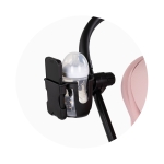 Поставка 2в1 телефон/чаша/шише черна