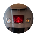 Електрически мотор Vespa GTS Super бял