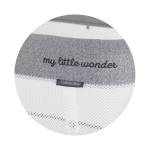 Кошара-люлка с подвижна стрaна "ULTIMA" сива