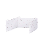 Обиколник за беб.легло 30/180 рози