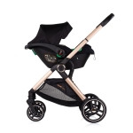 Детска количка 3 в 1 "Еуфория" черна