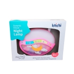 Мултифункционална нощна лампа Небе розов