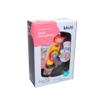 Записващ микрофон с музика и светл.розов