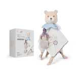 Бебешка мека играчка за гушкане Мече беж