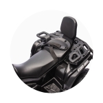 Ел. ATV CAN AM OUTLANDER черно EVA гуми