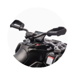 Ел. ATV CAN AM OUTLANDER черно EVA гуми