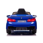 Ел. кола BMW M5 синя,EVAгуми,коженa