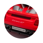 Ел. кола Porsche Carrera GT LUX червена