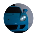 Ел. кола Porsche Carrera GT LUX синя
