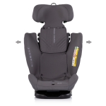 Ст.кола360 I-size40-150 Techno iGROW сив