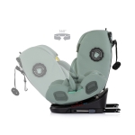 Стол за кола 360 I-size 40-150 Techno iGROW 