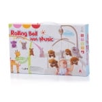 Музикална играчка за легло Розови зайчета 