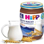 HiPP БИО Млечна каша "Лека нощ" 7 зърна 6м. 190г