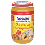 BEBIVITA БИО Праскова, маракуя и ябълка 6м. 250г