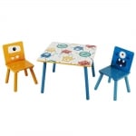 Детска дървена маса с 2 столчета GHOSTS