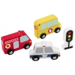 Fisher Price дървена играчка малко превозно средство JCY32