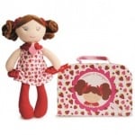 Doudou-текстилна кукла Госпожица Дуду:ягодки