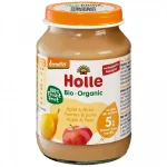 HOLLE Деметер пюре ябълка и круша 5м. 190г