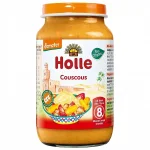 Holle Деметер зеленчуково пюре с пиле и кускус 8м. 220г