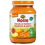 HOLLE Деметер Морков с картоф 4м. 190г