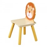 Детска дървена масичка с 2 столчета Animals
