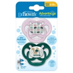  Залъгалка Dr.Brown's Advantage етап 2 Розови 2 броя