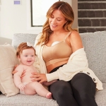 Двойна електрическа помпа за кърма Momcozy M5 Hands-Free, Grey