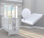 Бебешко креватче  Felicità beige + ПОДАРЪК матрак Primavera Baby Luxe