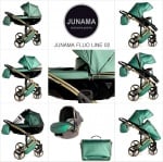 Junama-Бебешка количка 2в1 Fluo Line:02